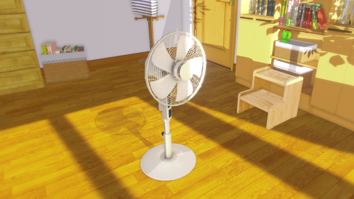 『VRカノジョ ベンチマーク』Steamで無料配信中、「扇風機」そのものになれるおまけモードも…！