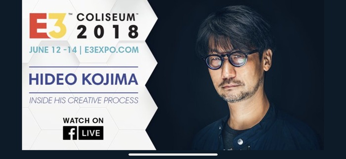 「E3  Coliseum 2018」トークセッションに小島秀夫氏が参加決定、「キングコング　髑髏島の巨神」監督と創作プロセスに迫る