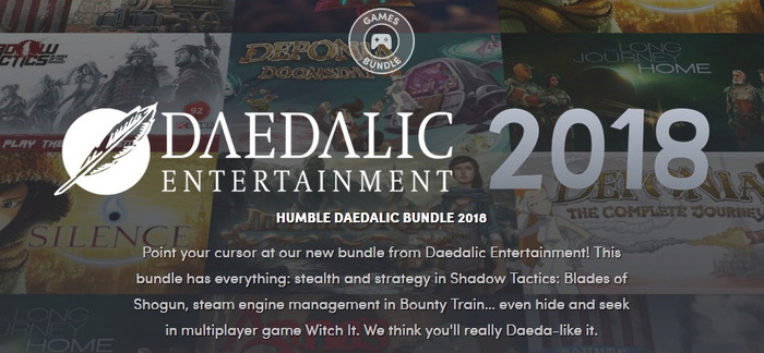 和風RTS『Shadow Tactics』などDaedalic Entertainment作品が収録「Humble Daedalic Bundle 2018」開催