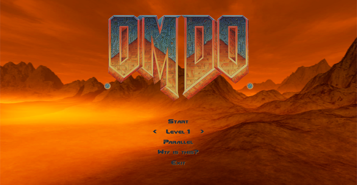 『DOOM』裸眼立体視でプレイする『OMDO』登場！ 傍から見ると砂嵐を見つめ続けるヤバいヤツ