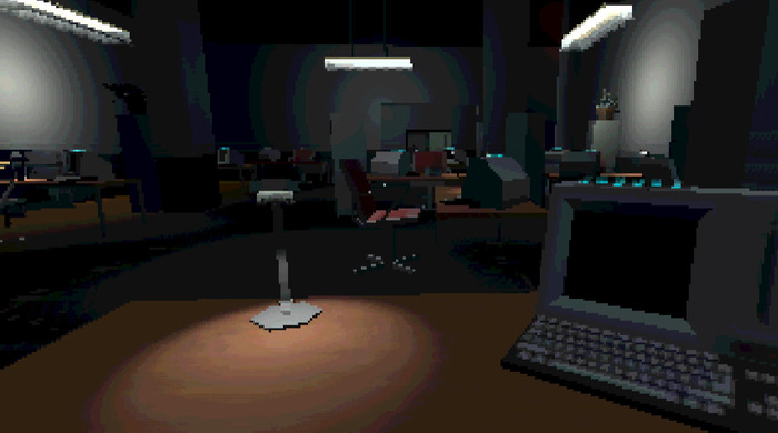 DOSゲーム風の近未来オープンワールドADV『Synther』開発中―近未来世界のエージェント描く