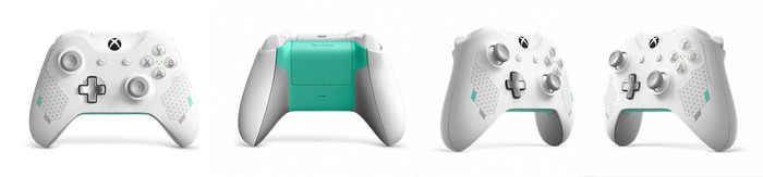 新Xbox Oneコントローラー「Sport White Special Edition」が海外向けに発表、8月7日よりワールドワイド展開
