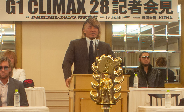 新日本プロレス「戦国炎舞 -KIZNA- Presents G1 CLIMAX 28」記者会見&イベントレポ！『戦国炎舞』コラボレスラーがG1 CLIMAXに参戦