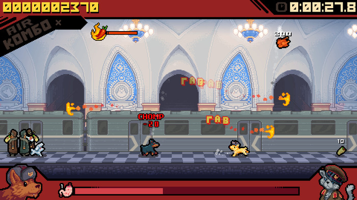 ロシアの地下鉄犬描くアーケードACT『Russian Subway Dogs』配信日決定! 乗客から食べ物を強奪