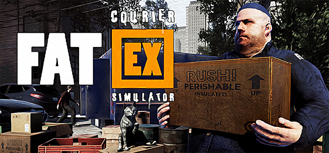 おデブな配達人シム『Fat[EX] Courier Simulator』発表！ 困難を乗り越え荷物を届けろ