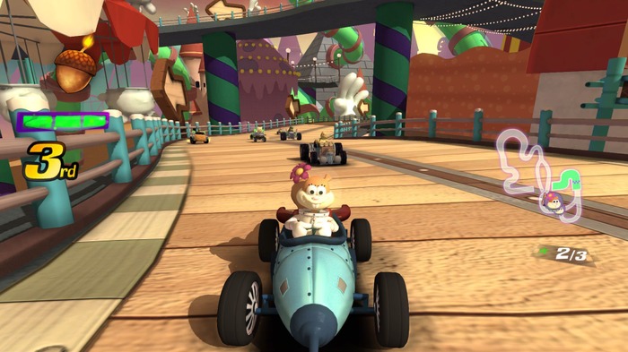 マリカー風レーシング『Nickelodeon Kart Racers』発表―あのカートゥーンキャラが大暴れ！