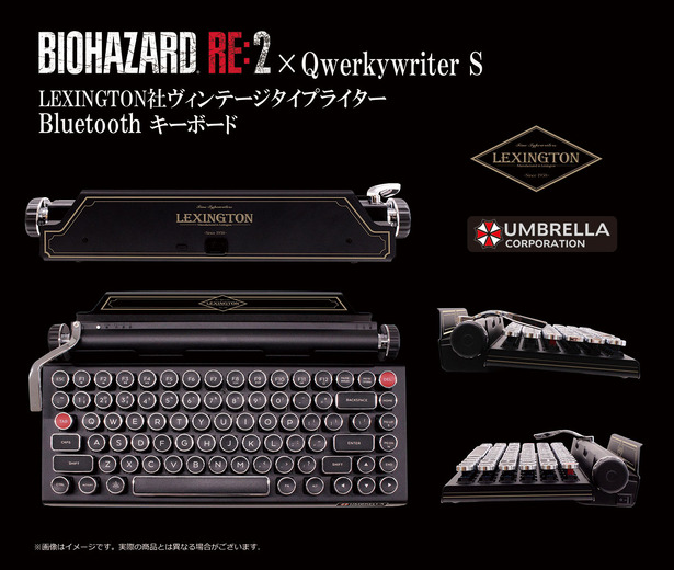 『バイオハザード RE:2』予約受付けスタート―タイプライター風キーボード同梱イーカプ限定版も発売決定！