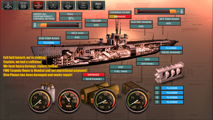 潜水艦シム『Silent Depth 3D Submarine Simulation』Steam配信開始―WW2の海で日本商船を撃滅せよ