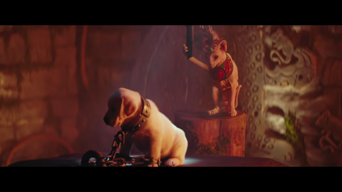 『シャドウ オブ ザ トゥームレイダー』全米犬の日を祝したパロディ動画―犬・クロフト誕生の物語