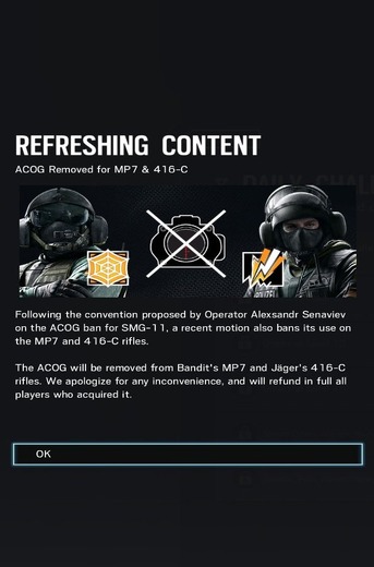 『レインボーシックス シージ』Jager/Bandit「ACOG削除の悲劇」から1年…公式Twitterが