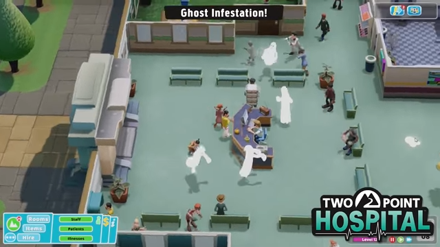 コミカルな病院経営シム『Two Point Hospital』Steamで配信開始！奇天烈な症状を治療しよう