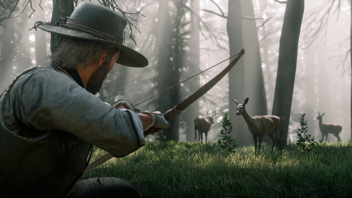 狩猟と釣りは荒野の必須スキル！『レッド・デッド・リデンプション2』最新スクリーンショット