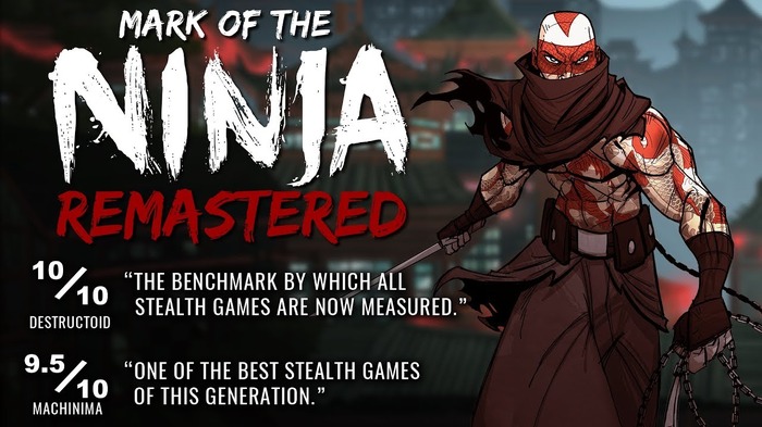 横スクニンジャACT『Mark of the Ninja: Remastered』Steamストアページが登場、10月10日に配信開始―オリジナル所持者向け有償アップグレードも