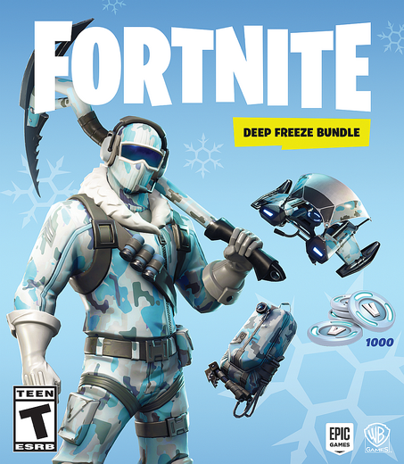 『フォートナイト』特別パッケージ版『Fortnite: Deep Freeze Bundle』が海外発表！