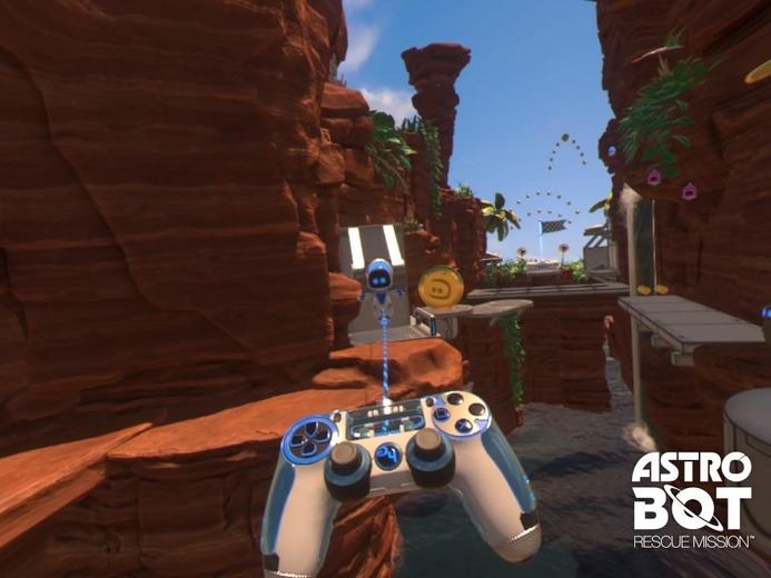 【吉田輝和のVR絵日記】VR箱庭アクション『ASTRO BOT：RESCUE MISSION』色んな角度でキョロってきた