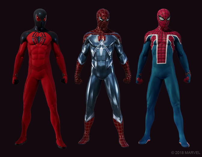 『Marvel's Spider-Man』DLC「黒猫の獲物」にて追加される3種のスーツが公開！