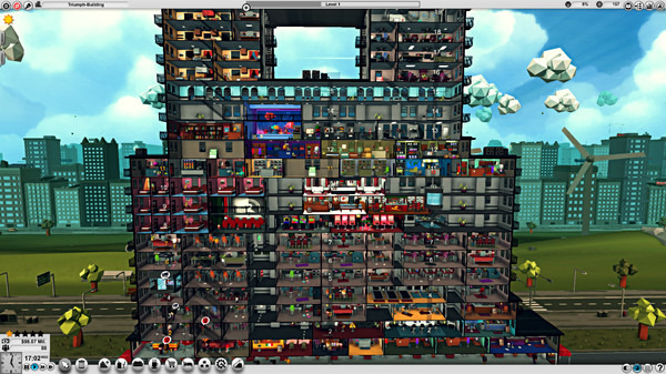 自分だけの超高層ビルを建設・管理出来る『Mad Tower Tycoon』Steam早期アクセス開始！