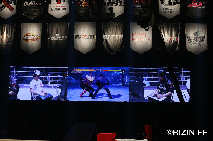 現実の格闘技大会「RIZIN」で突如組み込まれたe-Sports（前編）ー『鉄拳7』日韓決戦！その行方は…