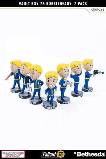 『Fallout 76』海外ストアで7種のVault-boyボブルヘッドが発売開始！個別購入も可能