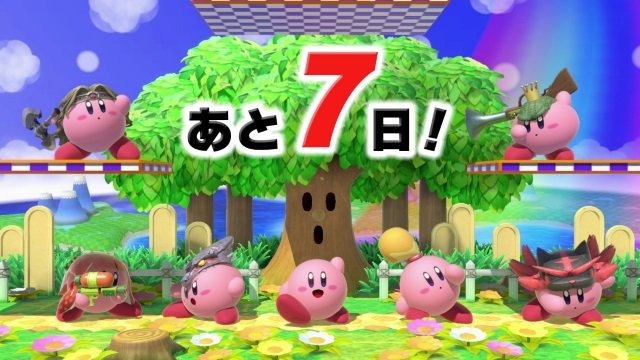 『スマブラSP』カウントダウン企画4日目のツイートが公開―カービィによる「コピー能力七変化」にも注目！【UPDATE】