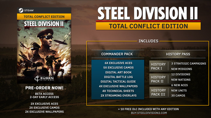 第二次世界大戦RTS新作『Steel Division 2』の予約受付が開始―新たなトレイラーも披露