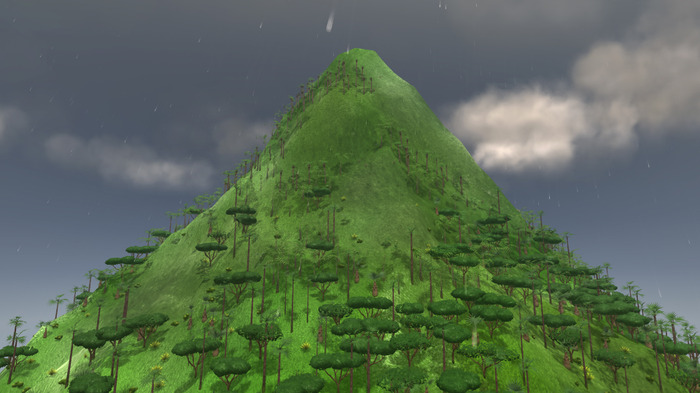 山になるシミュレーター『Mountain』がバージョン2.0に！ ビジュアルなどが強化