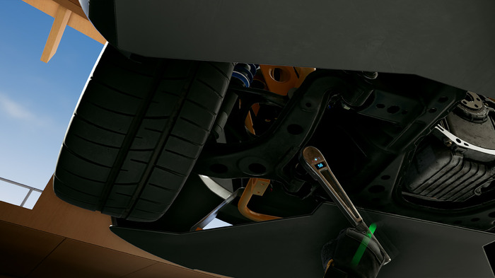VR対応レースカー整備シム『Wrench』がSteam早期アクセス開始！