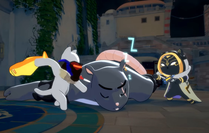 猫のアナとソルジャー76が共闘する『オーバーウォッチ』ファンメイドアニメ！