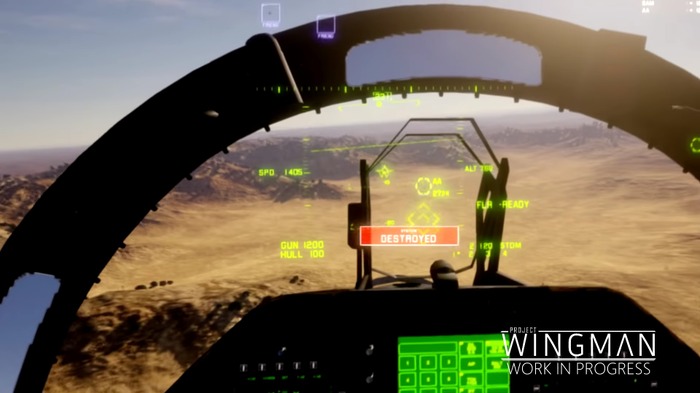 VR対応海外インディーフライトシューティング『Project Wingman』新映像公開！
