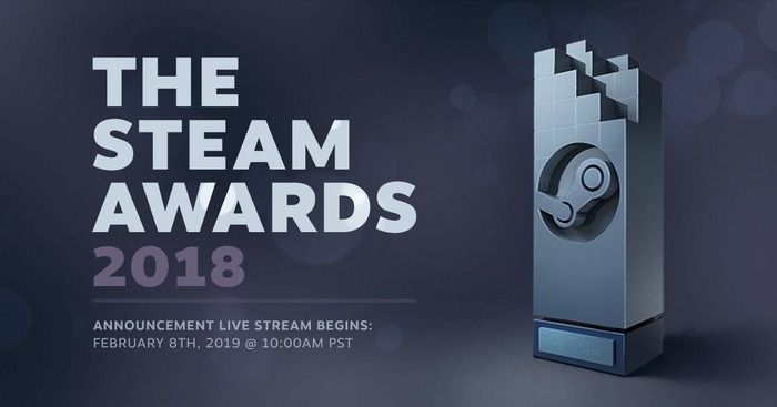 「Steamアワード2018」開票結果が近日発表―Steam.TVにて動画配信予定