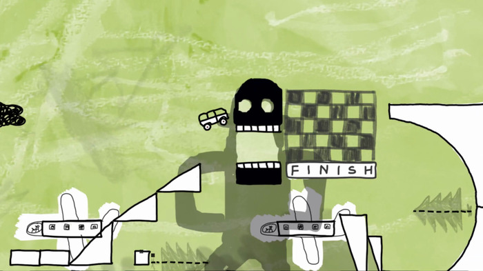 幼児の手描きレースゲーム『Fromto』発表―共同でコースを作り自分だけがゴールを目指す
