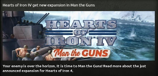 『Hearts of Iron IV』DLC「Man the Guns」