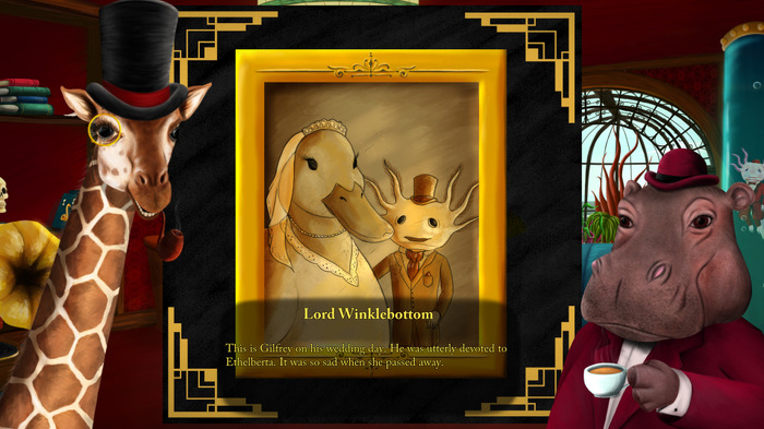 紳士キリンが謎を解く殺人ミステリー『Lord Winklebottom Investigates』Kickstarter開始！