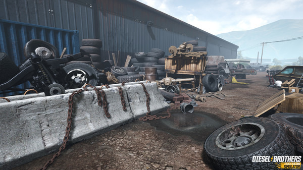 トラック改造シム『Diesel Brothers: Truck Building Simulator』発売日決定！自分だけの最強トラックを手に入れろ