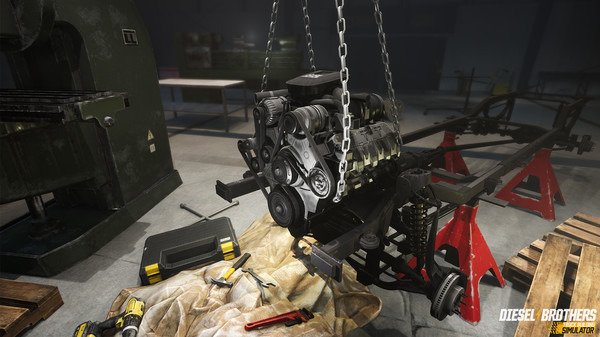 トラック改造シム『Diesel Brothers: Truck Building Simulator』発売日決定！自分だけの最強トラックを手に入れろ
