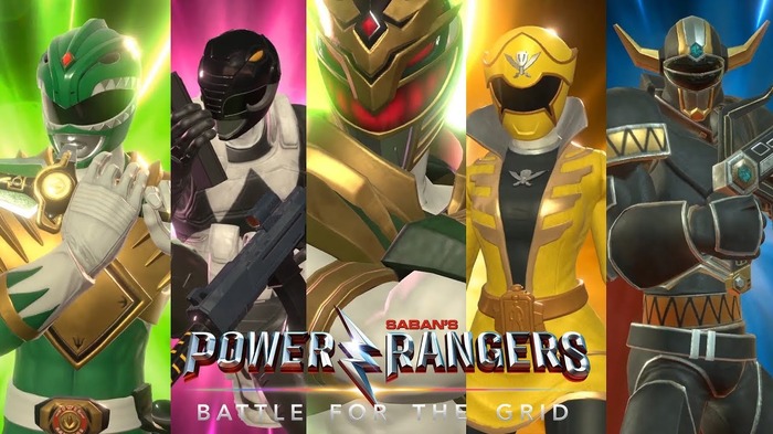 戦隊ヒーロー格闘ゲーム『Power Rangers: Battle for the Grid』連携攻撃繰り出す最新トレイラー！