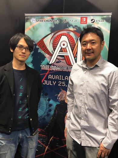 近未来ADV『AI: ソムニウム ファイル』発表イベントで打越氏&岡田氏にインタビュー！目標は「ADVファンにめちゃめちゃ喜んでもらうこと」
