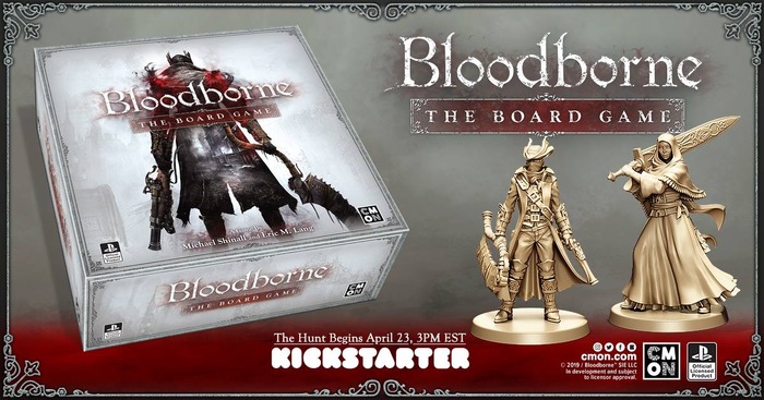 公式ボードゲーム版『Bloodborne』トレイラー！ オリジナル版の映像とともにシステム紹介