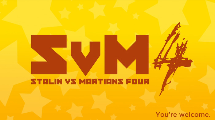 スターリンと火星人が戦う『Stalin vs. Martians 4』発表！ あの迷作が可愛くなって復活