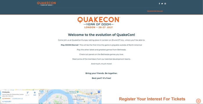 LANパーティ「QuakeCon」がヨーロッパでも初開催―『DOOM Eternal』プレイアブル筐体も