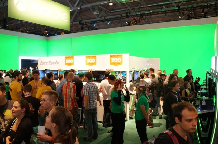 GC 13: Xbox Oneローンチソフトに注目が集まるマイクロソフトブースフォトレポート