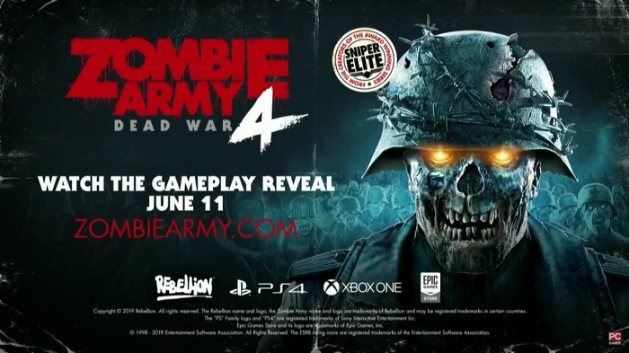 ナチスゾンビ再来！『Zombie Army 4: Dead War』発表！【E3 2019】