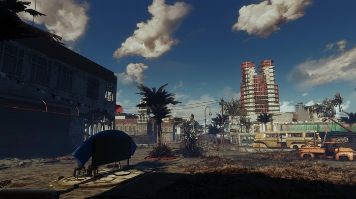 新鮮なマイアミだ！『FO4』大型Mod「Fallout: Miami」早期版が公開―開発段階のエリアを探索可能