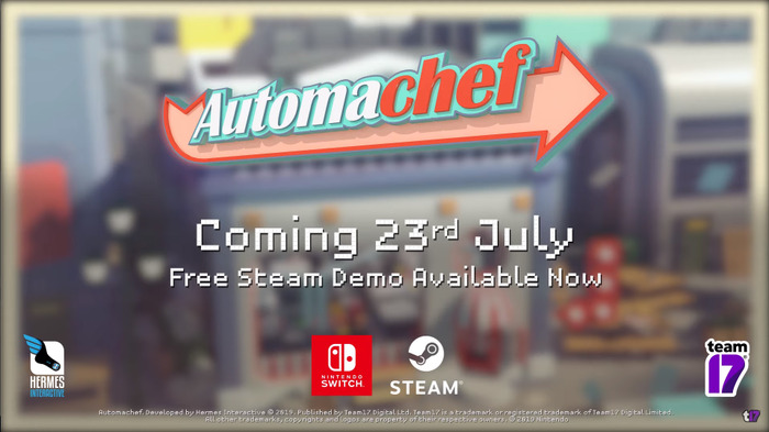 食品自動調理ライン制作ストラテジー『Automachef』7月23日に発売決定―日本語体験版も公開