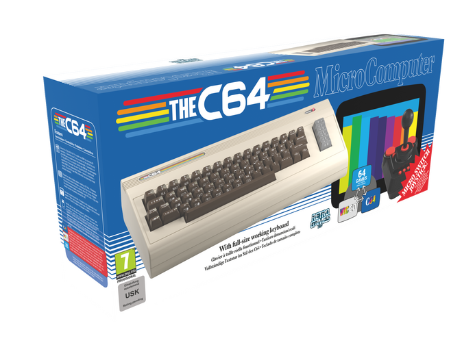 コモドール64復刻版「The C64」が海外で12月5日リリース決定！HD画質やBASICプログラミングにも対応