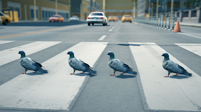 広場に混乱をもたらす鳩シム『Pigeon Simulator』正式発表！