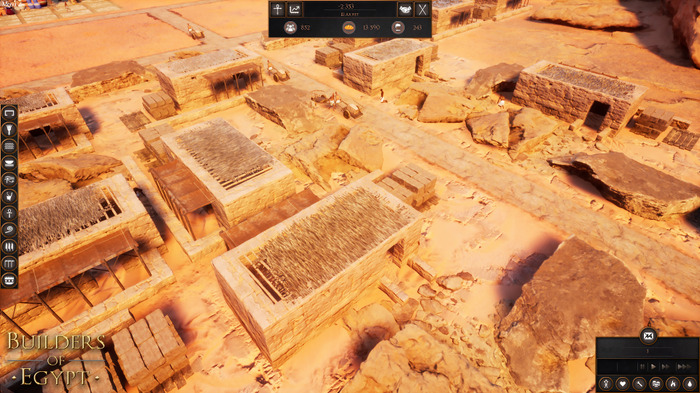 古代エジプト街づくりストラテジー『Builders Of Egypt』トレイラー！ もちろんピラミッドも建設可能