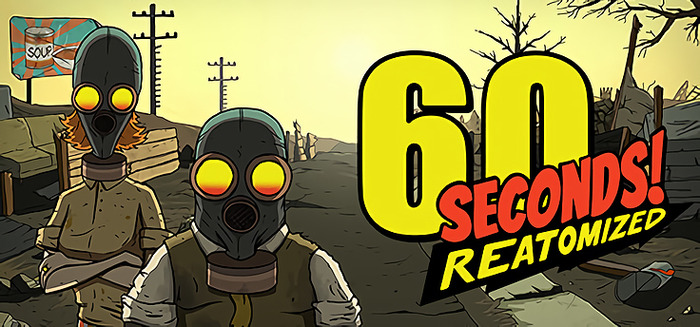 終末ダークコメディのリマスター版『60 Seconds! Reatomized』発表！ 核シェルター生活再び