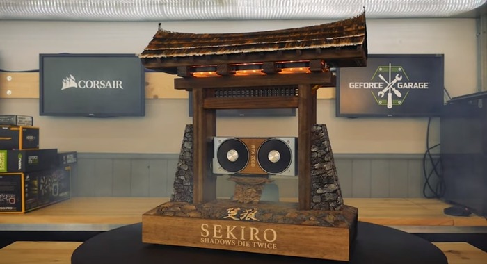 『SEKIRO』テーマの「GeForce RTX 2060」カスタムPCが凄い！和とサイバーの見事な融合