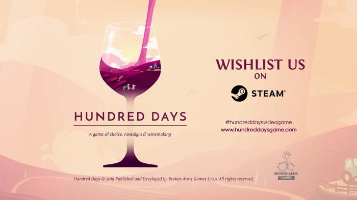 ワインの製造から販売までを行う新作シム『Hundred Days』Steamページ公開！